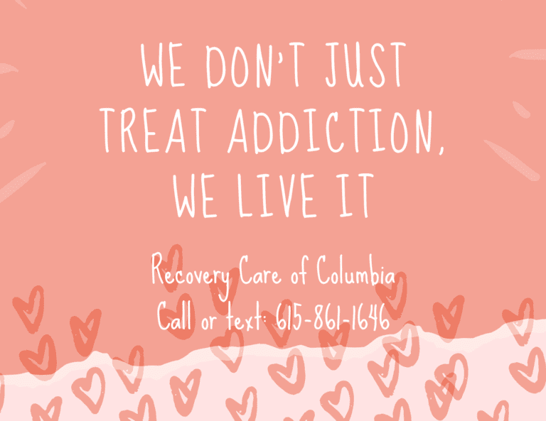 suboxone doctors and treatment at recovery care of columbia