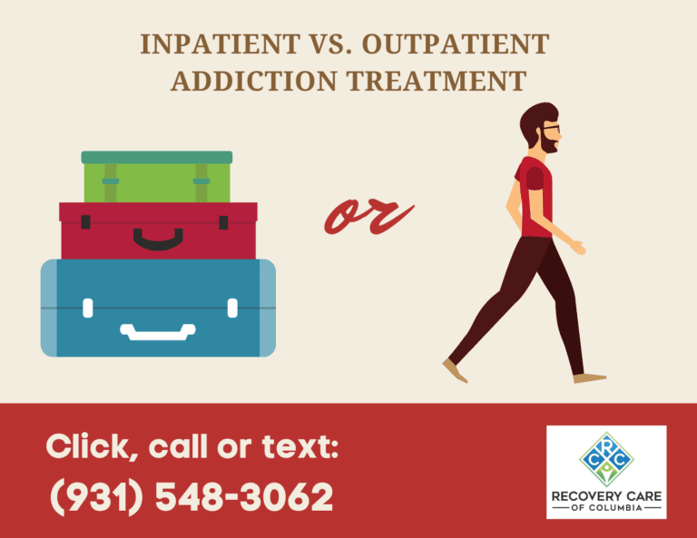 is inpatient addiction treatment better than outpatient addiction treatment?