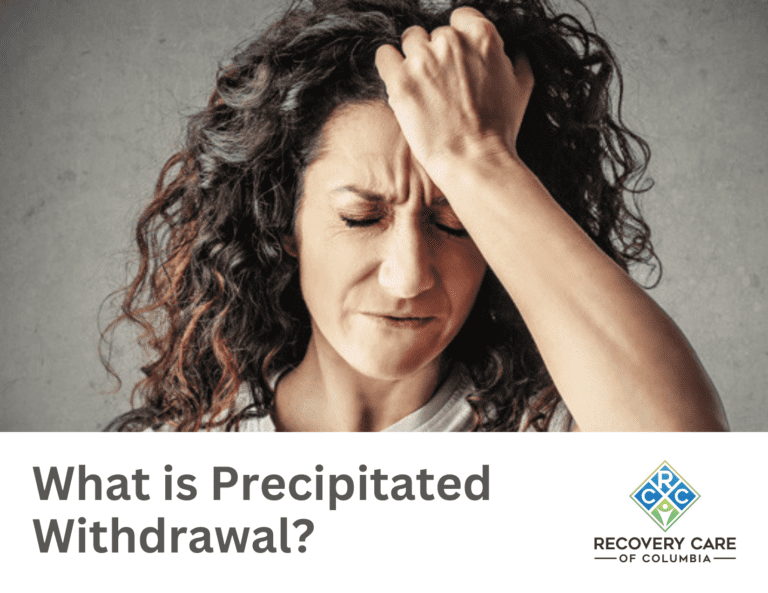 what is precipitated withdrawal?