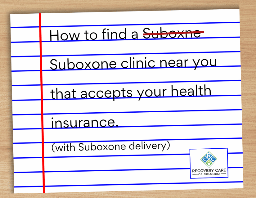 Same-day Suboxne clinic appointments near me in Tennessee.