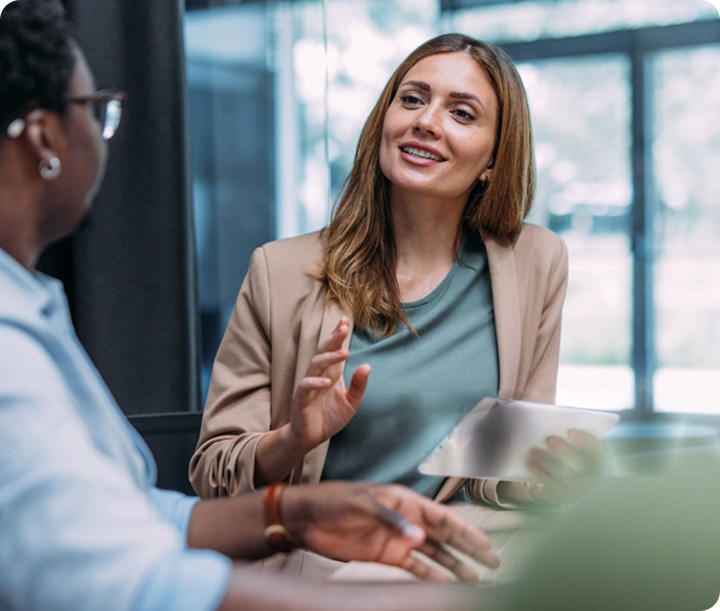 Female doctor or nurse practitioner discussing Suboxone with a patient