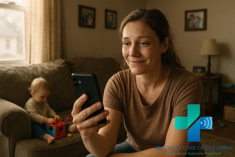 Tennessee patient using Medicaid to access Suboxone treatment online from a rural location