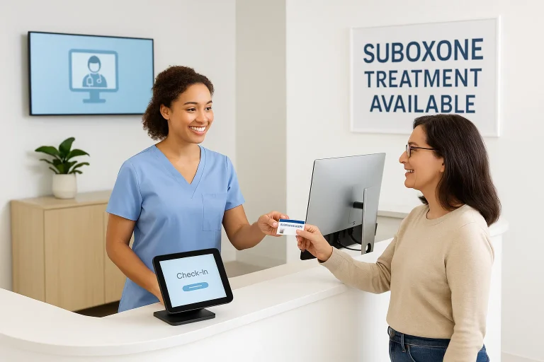 Tennessee patient using commercial insurance for Suboxone treatment online