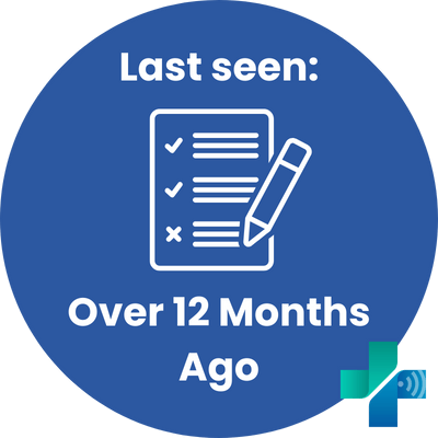 Returning Patient Intake icon for former patients last seen over 12 months ago.