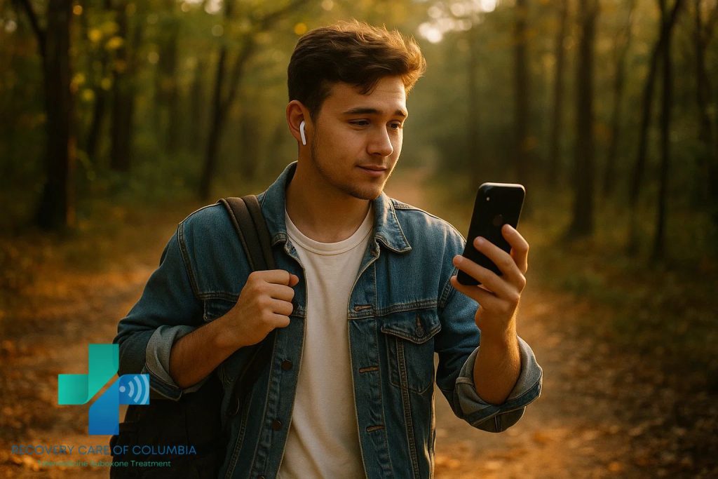 Suboxone medication delivered to a Tennessee resident who uses telemedicine addiction treatment with Recovery Care of Columbia