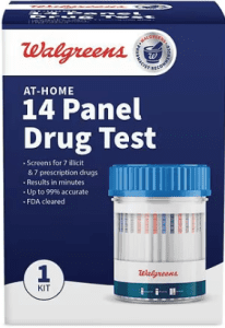 Purchase a Recovery Care of Columbia clinic-approved 14-Panel Drug Screen Kit from Walgreens