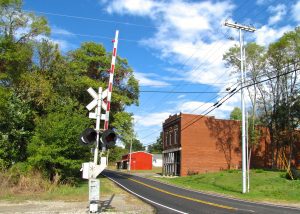 A railroad crossing in Cedar Hill, TN. Suboxone telemedicine visits with medication delivery available.