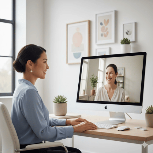 Friendly Suboxone doctor smiling, representing the supportive staff behind each online Suboxone appointment at Recovery Care of Columbia