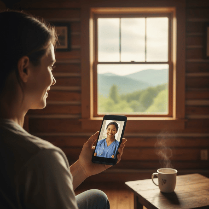 Tennessee patient using telemedicine for a same-day Suboxone appointment