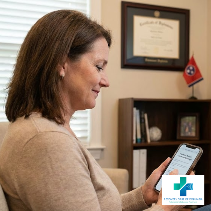 Insurance coverage for online rehab in Tennessee