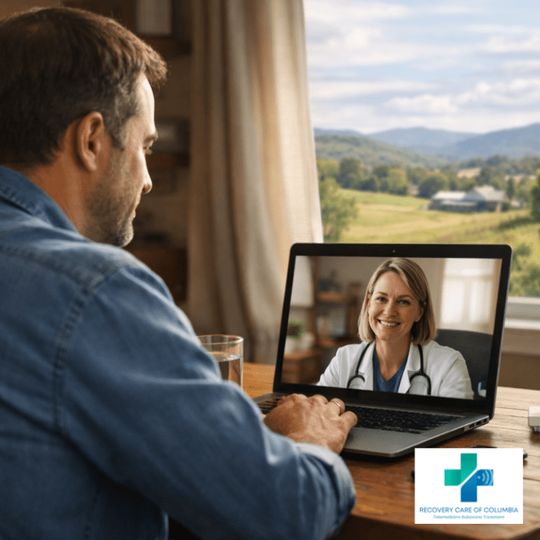 Patient starting Suboxone treatment through telemedicine in Tennessee