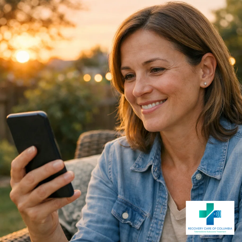 Patient attending online rehab appointment using insurance coverage in Tennessee