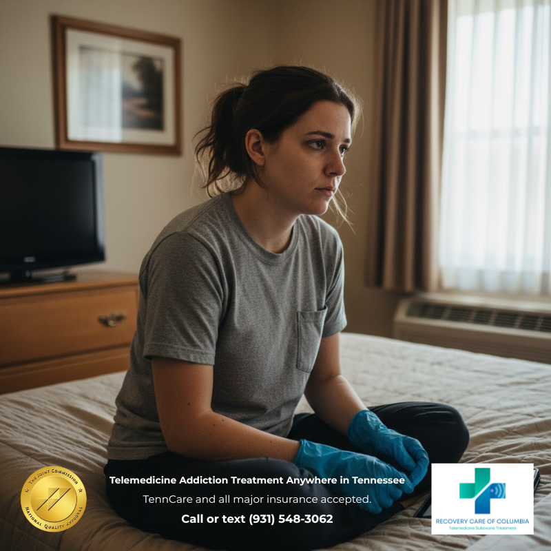 Online opioid withdrawal treatment through telemedicine in Tennessee