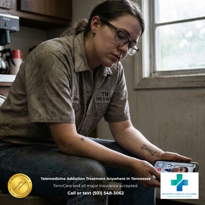 Overnight Suboxone delivery with online addiction treatment in Tennessee