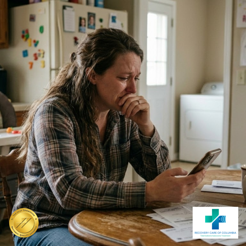 Patient starting same-day Suboxone treatment via telehealth on smartphone